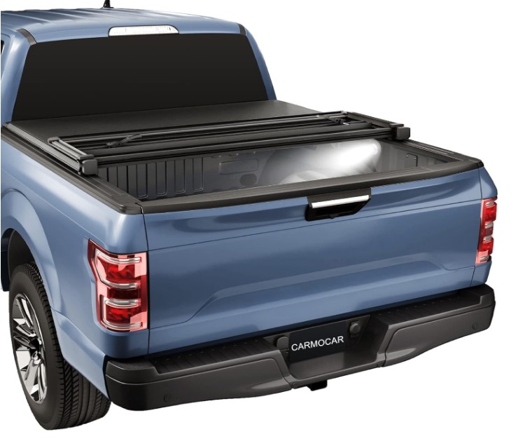 CARMOCAR Soft Tri-Fold Tonneau Cover Nissan Frontier
